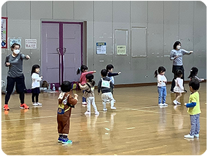 親子体操スクール 空手たいそう