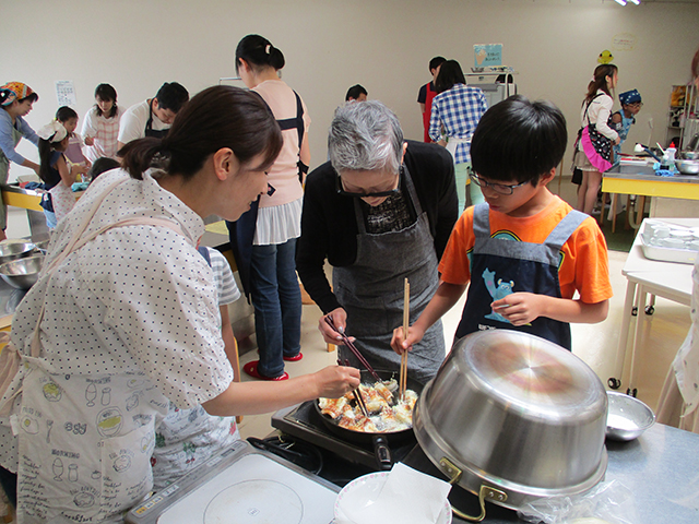 本館一階調理の部屋